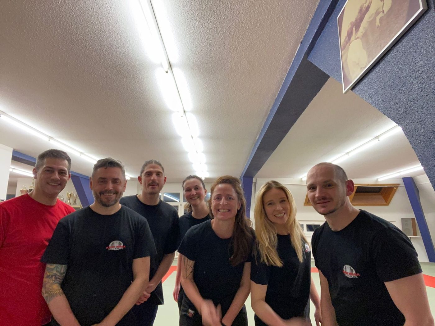 Gruppenfoto nach dem Montagstraining in Zürich